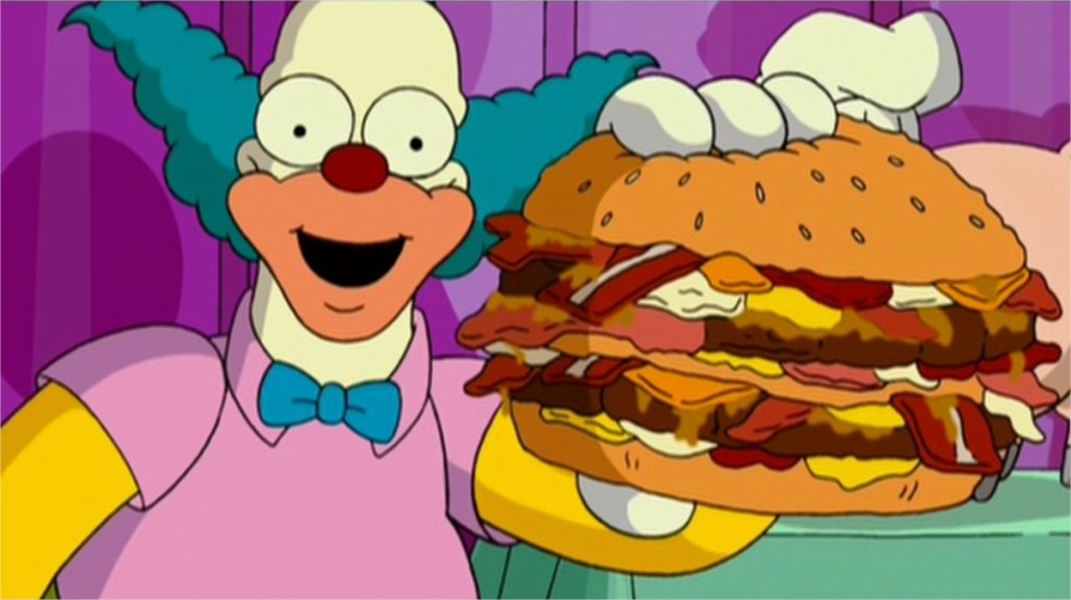 Krusty Burger - Los Simpsons